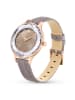 Swarovski Zegarek kwarcowy w kolorze różowozłoto-szaro-jasnobrązowym