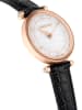 Swarovski Quarzuhr in Schwarz/  Roségold/ Weiß