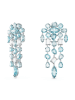 Swarovski Ohrclips mit Kristallen