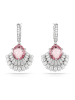 Swarovski Ohrringe mit Edelsteinen und Kristallen