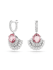 Swarovski Ohrringe mit Edelsteinen und Kristallen