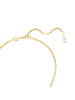 Swarovski Vergold. Halskette mit Anhänger - (L)42 cm