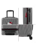 Hello Kitty 3tlg. Hardcase-Trolleyset in Schwarz/ Weiß