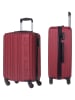 Pierre Cardin 3tlg. Hardcase-Trolleyset in Rot