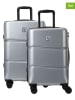 Pierre Cardin 2tlg. Hardcase-Trolleyset in Silber