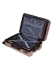 Pierre Cardin 2tlg. Hardcase-Trolleyset in Hellbraun