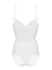 ITEM m6 Body modelujące w kolorze białym