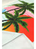 Samimi Strandtuch "Endless Summer" in Hellblau/ Rot/ Grün - (L)150 x (B)75 cm