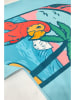 Samimi Strandtuch "Paradise Beach" in Hellblau/ Rot - (L)150 x (B)75 cm