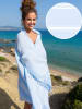 Hammam Hamamtuch in Hellblau - (L)180 x (B)100 cm