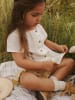 Lil Atelier Bluse in Creme