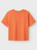 name it Shirt "Helka" oranje/lichtroze