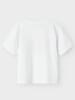 name it Shirt "Helka" in Weiß/ Rosa