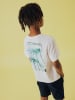 name it Shirt "Hirlan" in Weiß/ Türkis