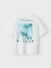 name it Shirt "Hirlan" wit/turquoise