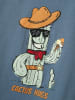 name it Shirt "Huggi" blauw/meerkleurig