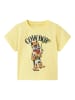 name it Shirt "Huggi" geel/meerkleurig