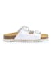 Mandel Slippers wit