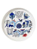 Arabia Dinerbord "Puutarhurit" blauw - Ø 24 cm