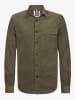 PROFUOMO Cordhemd in Khaki