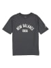 New Balance Koszulka "Essentials Varsity" w kolorze antracytowym