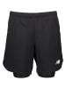 New Balance 2-in-1-Funktionsshorts "Q Speed" in Schwarz