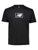 New Balance Shirt "Essentials" in Schwarz