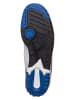 New Balance Leder-Sneakers "550" in Weiß/ Blau