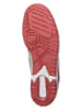 New Balance Leder-Sneakers "550" in Weiß/ Rot