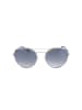 Kendall + Kylie Damen-Sonnenbrille in Silber/ Blau