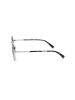 Kendall + Kylie Damen-Sonnenbrille in Silber/ Blau