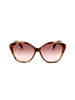 Lanvin Dameszonnebril lichtbruin-goudkleurig/lichtroze