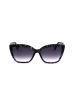 Lanvin Damen-Sonnenbrille in Schwarz/ Dunkelblau