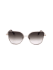 Lanvin Damskie okulary przeciwsłoneczne w kolorze złoto-szarym