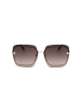 Moschino Dameszonnebril goudkleurig/bruin
