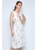 Tarifa Kleid in Weiß/ Gold