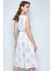 Tarifa Jurk wit/goudkleurig
