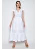 Tarifa Kleid in Weiß