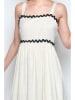 Tarifa Kleid in Creme