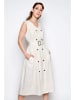 Tarifa Kleid in Creme