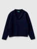 Benetton Cardigan in Dunkelblau