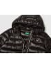Benetton Steppjacke in Schwarz