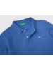 Benetton Poloshirt in Blau