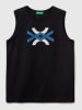 Benetton Top in Schwarz
