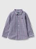 Benetton Hemd in Rot/ Blau