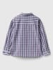 Benetton Blouse rood/blauw