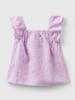 Benetton Lniany top w kolorze fioletowym