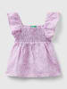 Benetton Lniany top w kolorze fioletowym