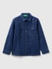 Benetton Jeans-Hemd in Dunkelblau