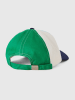 Benetton Cap in Hellblau/ Dunkelblau